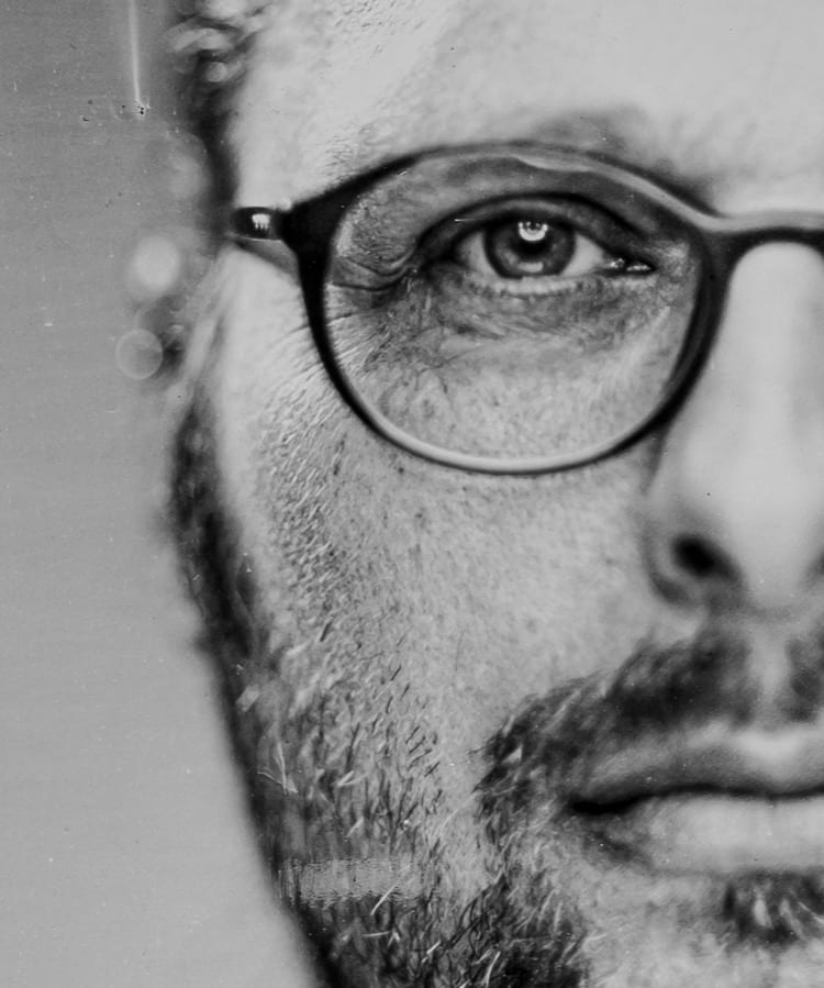 Tintypeportrait von einem Mann